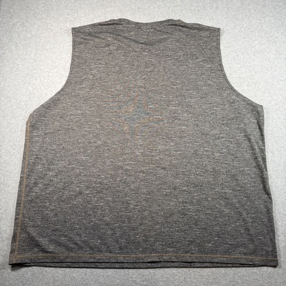 Nike Swim Dri-FIT Sleeveless Performance Shirt Mens 4XLT Grey Heather UPF 40+
